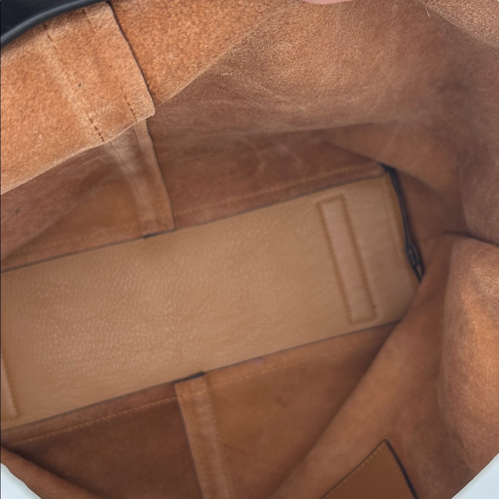 ALL SAINTS PHEONIX SPACIOUS LEATHER TOTE BAG - Picture 6 of 14
